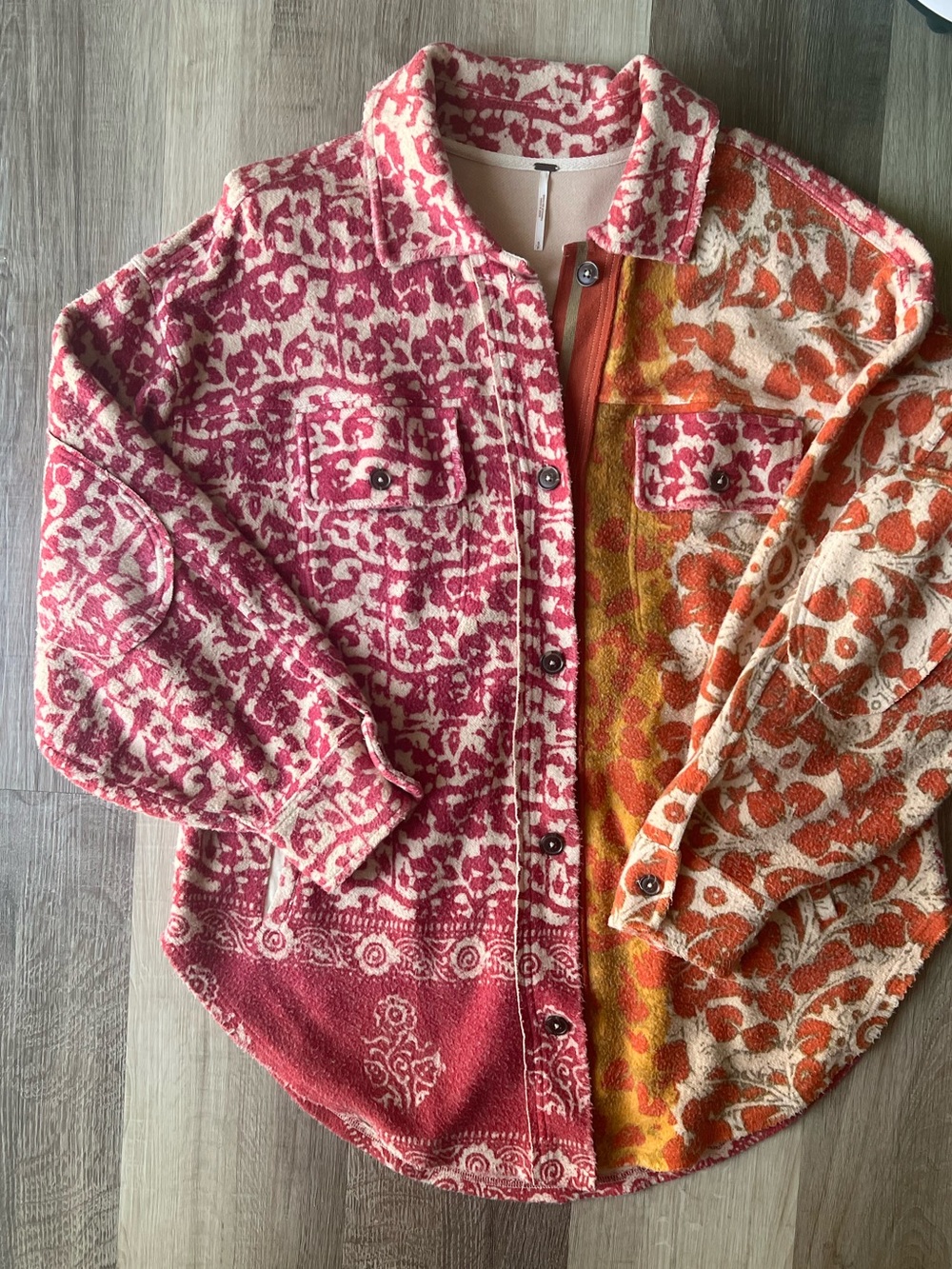 Free People Printed Ruby Jacket size Small - Picture 6 of 12